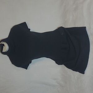 Wishes Short Sleeve Sweater Dress